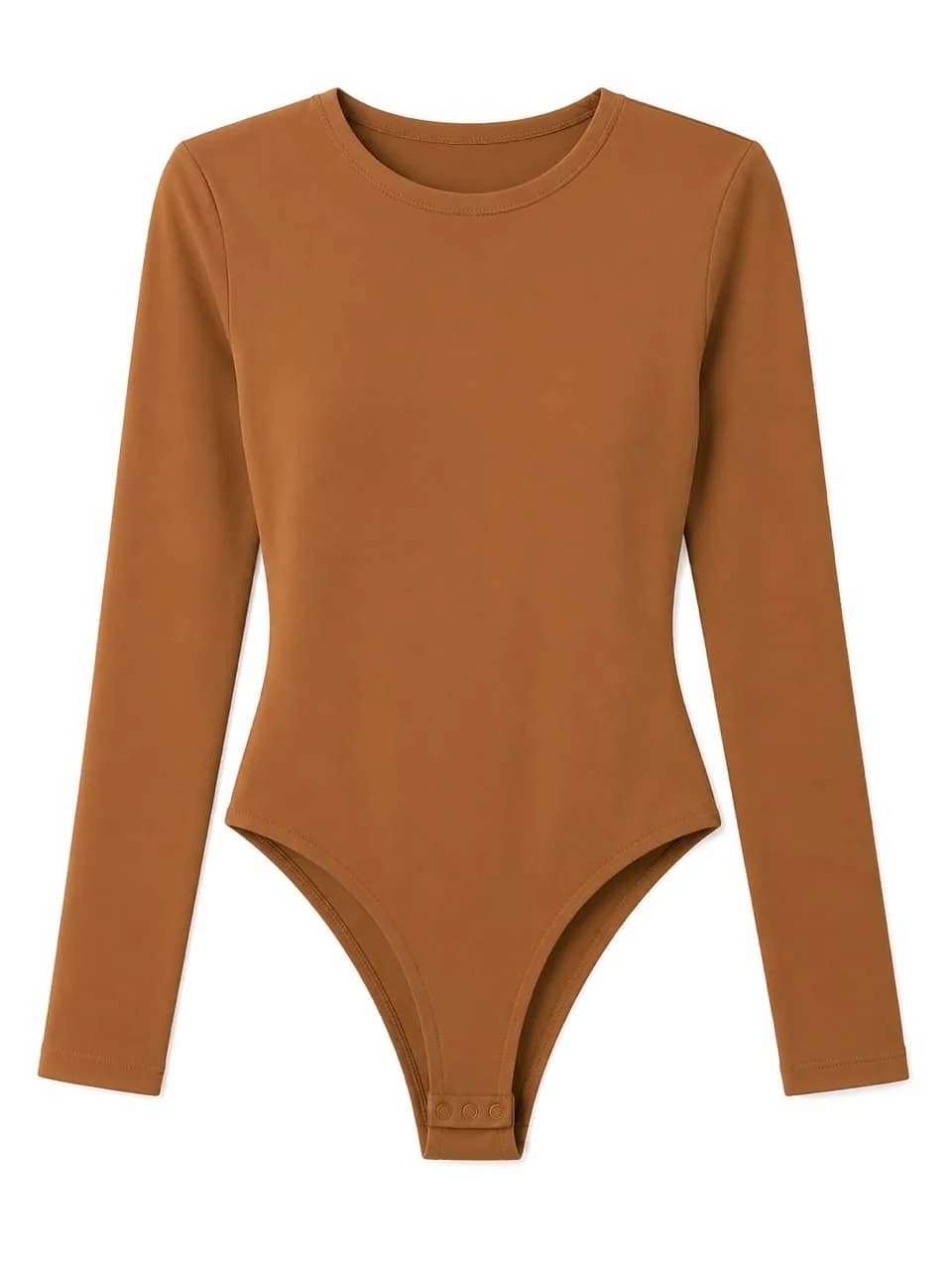 Caramel Long Sleeve Bodysuit