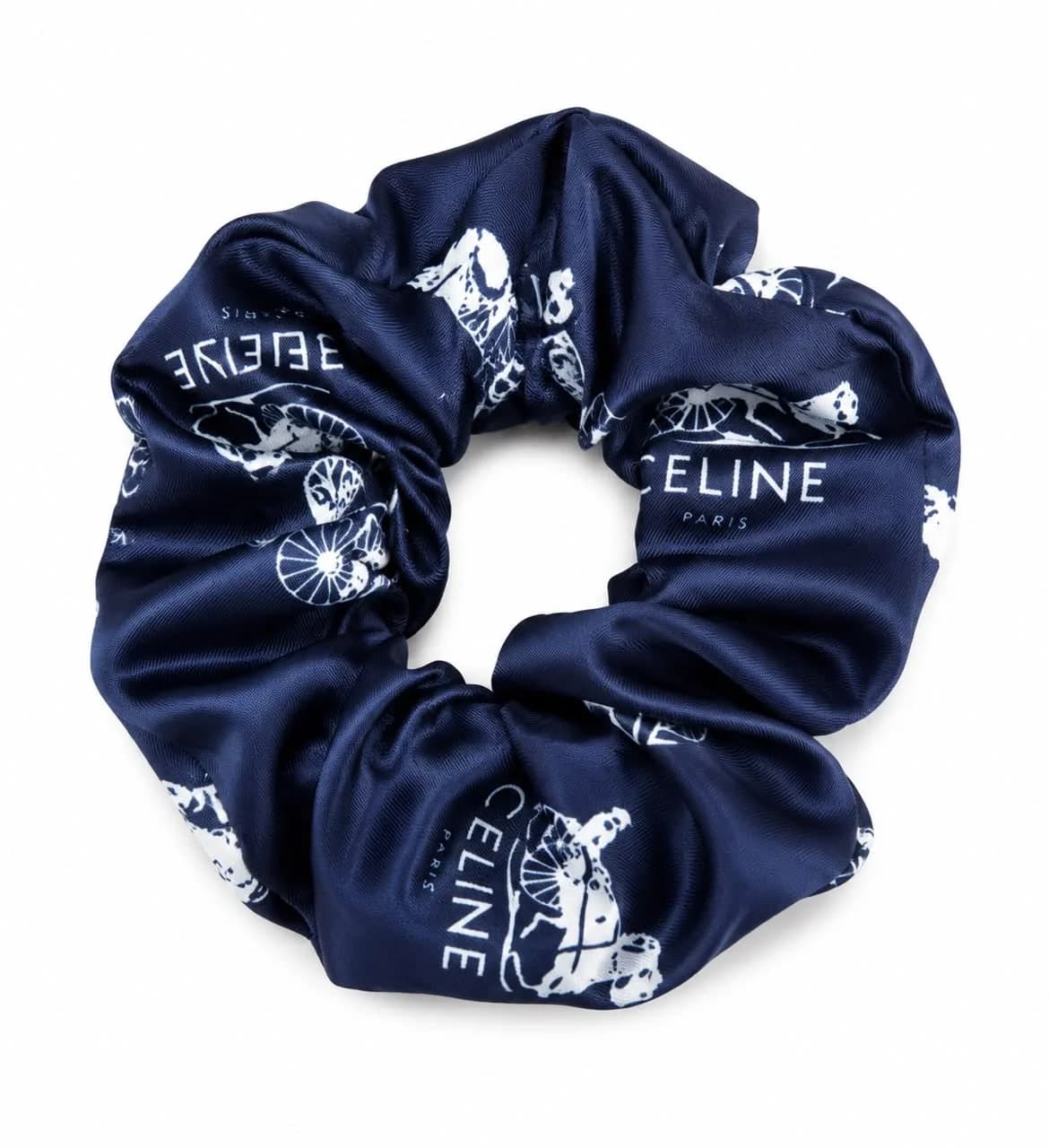 Celine Satin Scrunchie